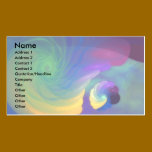 Rainbow Swirl Standard Card business cards