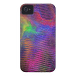 Rainbow Texture Fractal Case-Mate iPhone 4 Case