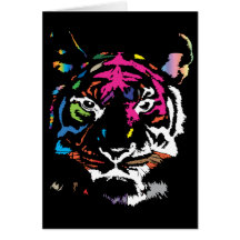 Rainbow Tiger Cards