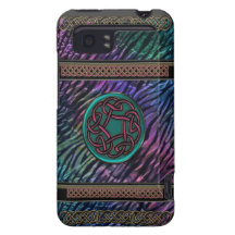 Rainbow Tiger Celtic Dragon Knot Case HTC Vivid / Raider 4G Case