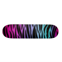 Rainbow Tiger Custom Skate Board