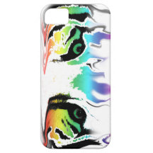 Rainbow Tiger Eyes iPhone 5 Cover