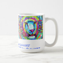 RAINBOW TIGER mug - ©1999 SylviART