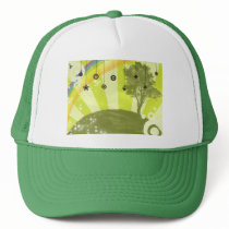 Rainbow Tree Hat