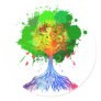 Rainbow Tree of Life Sticker
