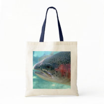 Rainbow Trout Tote Bag