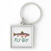 Rainbow Trout Fly Fishing Key Chains