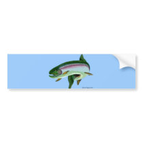 Rainbow Trout II Bumper Sticker