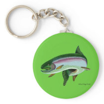 Rainbow Trout II Key Chains