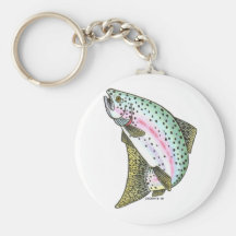 RAINBOW TROUT KEY CHAIN
