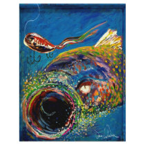 Rainbow Trout Personalized Letterhead