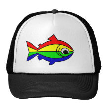 Rainbow Trout Mesh Hat