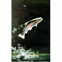 Rainbow Trout Photo Sculpture