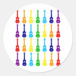 Rainbow Ukes Sticker