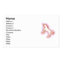 Rainbow Unicorn Business Cards