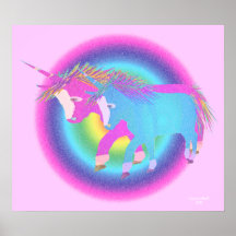Rainbow Unicorns Posters