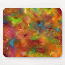 Rainbow Watercolor Mousepad