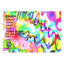 Rainbow Waves 2 Business Card Templates