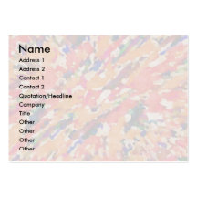 Rainbow Waves 4 Business Card Templates