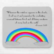 Rainbow with Passage Mousepad