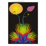 Rainbow Yucca Card (blank)