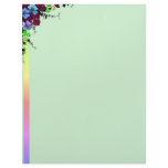 RainbowFlowers Letterhead Design