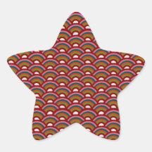 Rainbows Star Stickers