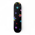 RainbowStars Skate Board
