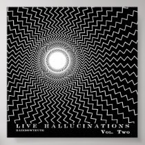 Rainbowtruth Live Hallucinations Optical Illusion Posters
