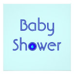 Raindrop Baby Shower Announcements Invitations
