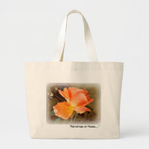 Raindrops on Roses..... Tote Bag