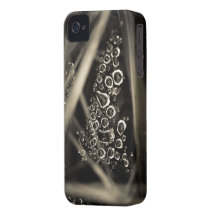 raindrops on web iPhone 4 case