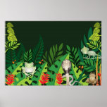 Rainforest Creatures Poster
