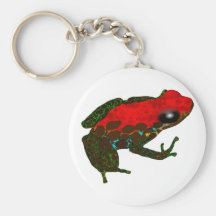 Rainforest Dart Frog Key Chains