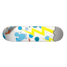raining fish skate boards