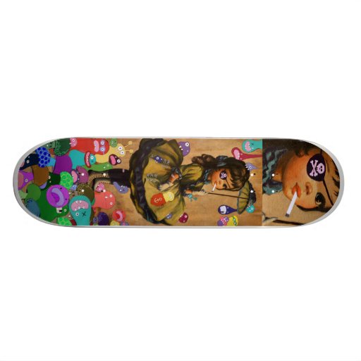 Raining Monsters Skateboard Decks