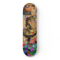 Raining nsters skateboard decks