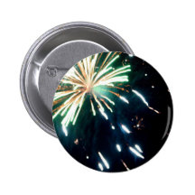 Raining Panache Pinback Button