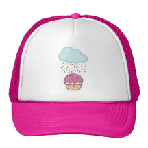 Raining Sprinkles on Cupcake Hat
