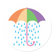 raining stickers