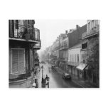 Rainswept Royal Street New Orleans Postcard