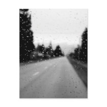Rainy Day in Alberta Postcard