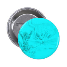 raio na arvore neon cyan boton