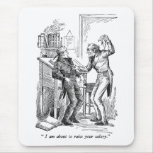 Raise Your Salary (with text) Mouse Pads