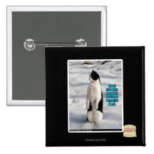 Raised by Penguins Pin