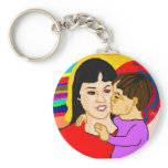 Raising Son Keychain