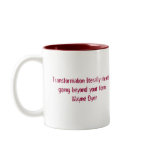 Raising the Bar Mug White/Red