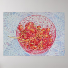 Raisins et tissu de Sun-Lit Poster