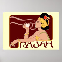 Raja de Café (café de raja) France Affiche