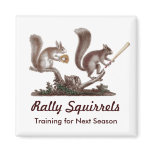 Rally Squirrels Training for Next Season Funny